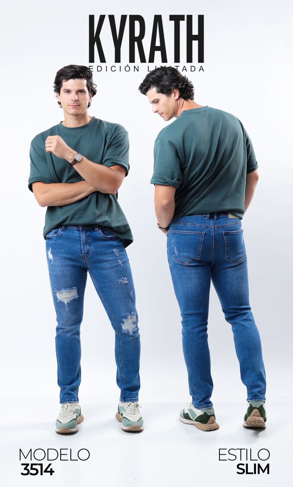 PANTALON KYRATH CABALLERO 3514