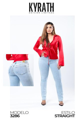 Pantalón Moda straight K3286