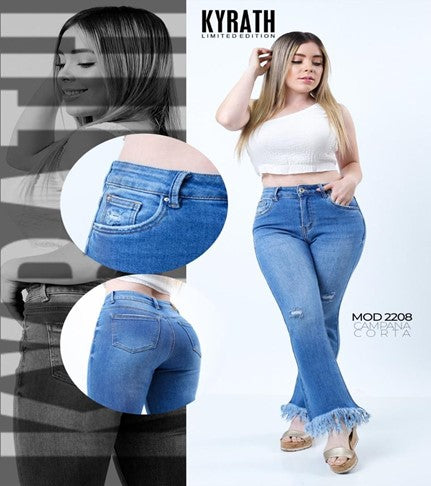 Pantalón Moda campana k2208