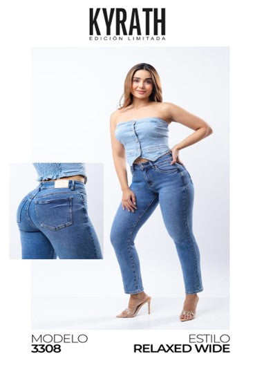 Pantalón Moda relaxed wide K3308