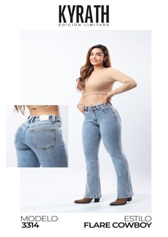 Pantalón Moda flare K3314