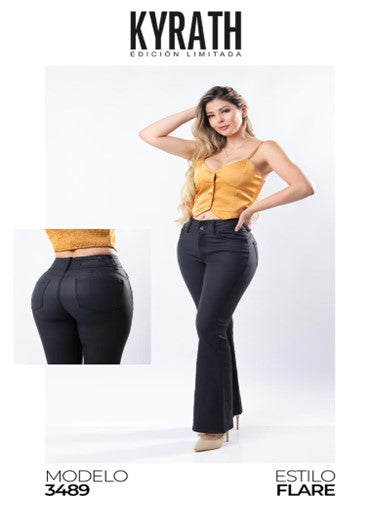 Pantalón Moda Vinil 3489