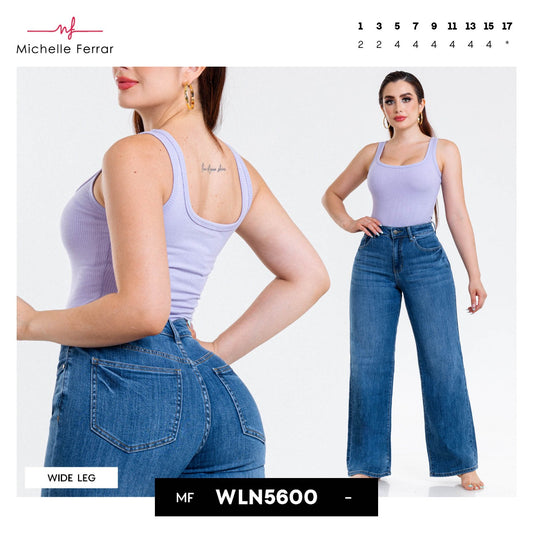 pantalon moda wide leg MF 5600