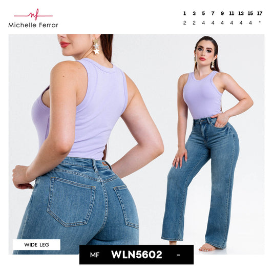 pantalon moda wide leg MF 5602