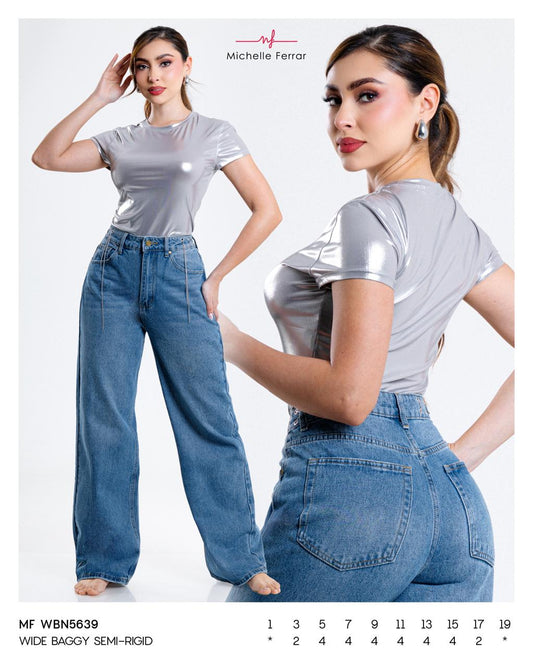 Pantalon estilo wide baggy MF 5639